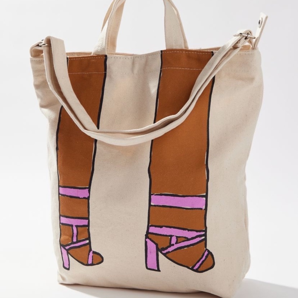 Baggu x Creative Growth Jessica Rodriguez Duck Bag Double Sided Canvas Bag